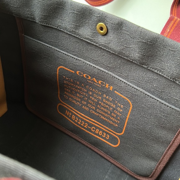 EUC Coach Book Tote - Picture 6 of 7